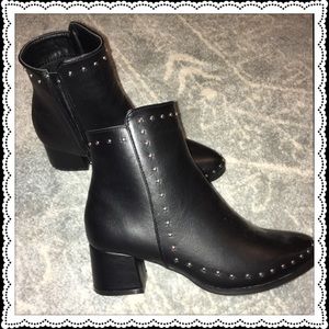 Studded Vegan Ankle boots